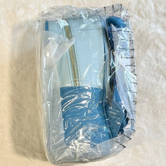 NWT Disney Exclusive Little Mermaid Stained Glass Mini Bag Backpack - Picture 4 of 12